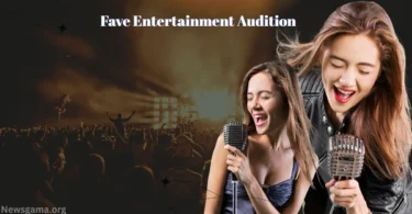 Fave Entertainment Audition